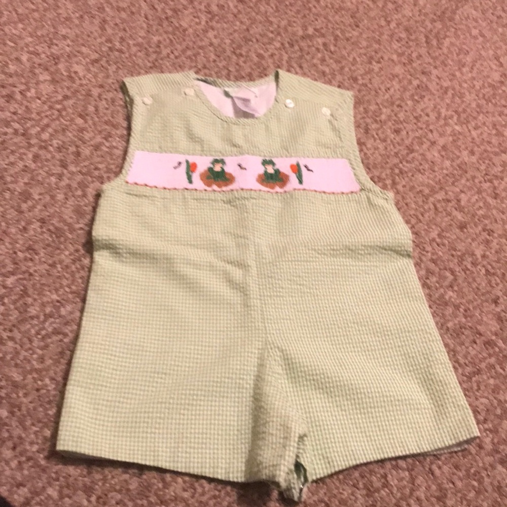 Boys smocked outfit